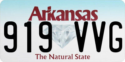 AR license plate 919VVG
