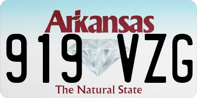 AR license plate 919VZG