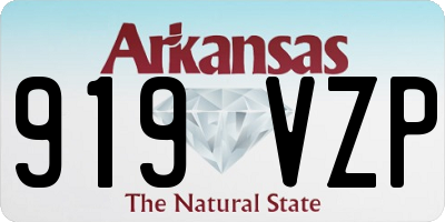 AR license plate 919VZP