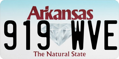 AR license plate 919WVE