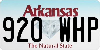 AR license plate 920WHP