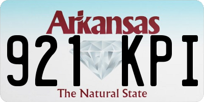 AR license plate 921KPI