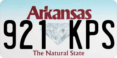 AR license plate 921KPS