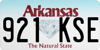 AR license plate 921KSE