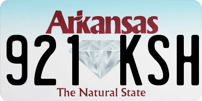 AR license plate 921KSH