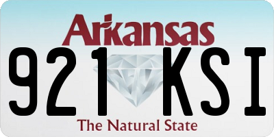 AR license plate 921KSI