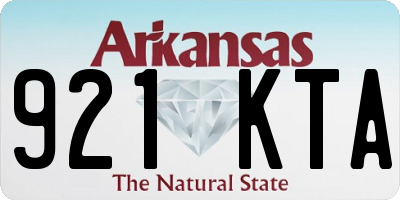 AR license plate 921KTA