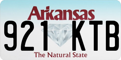 AR license plate 921KTB