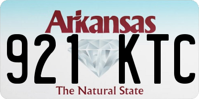 AR license plate 921KTC