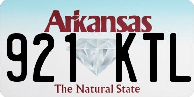 AR license plate 921KTL