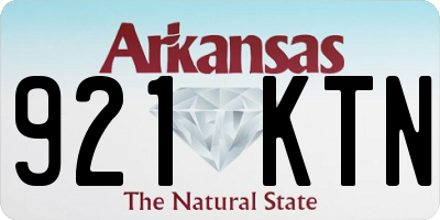 AR license plate 921KTN