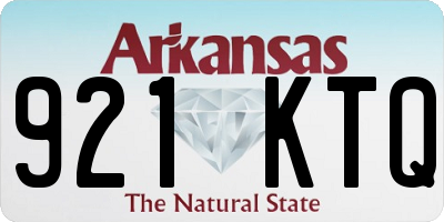 AR license plate 921KTQ