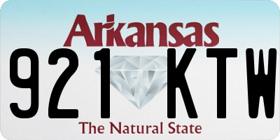 AR license plate 921KTW