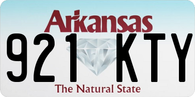 AR license plate 921KTY