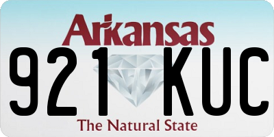 AR license plate 921KUC