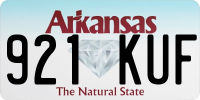 AR license plate 921KUF
