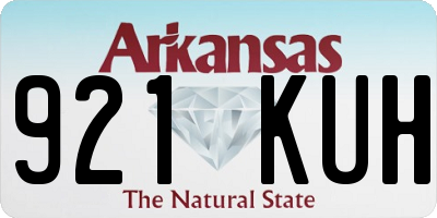 AR license plate 921KUH