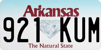 AR license plate 921KUM