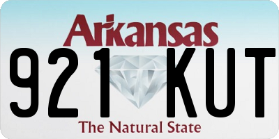 AR license plate 921KUT