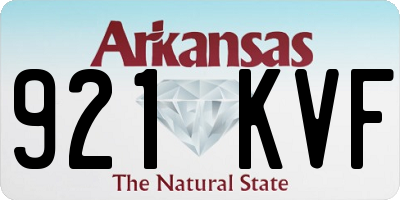 AR license plate 921KVF