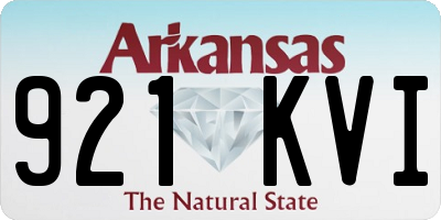 AR license plate 921KVI
