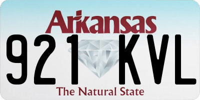AR license plate 921KVL