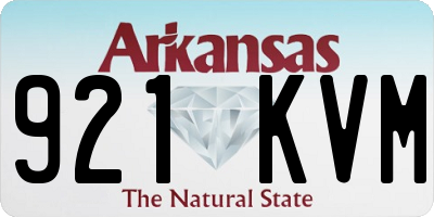 AR license plate 921KVM