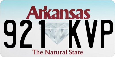 AR license plate 921KVP