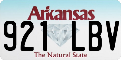 AR license plate 921LBV