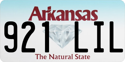 AR license plate 921LIL