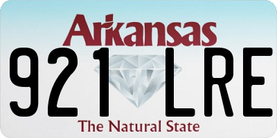 AR license plate 921LRE