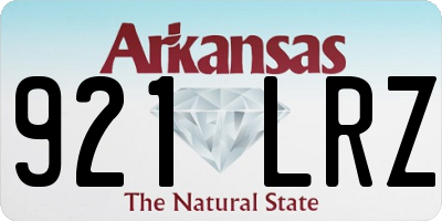 AR license plate 921LRZ