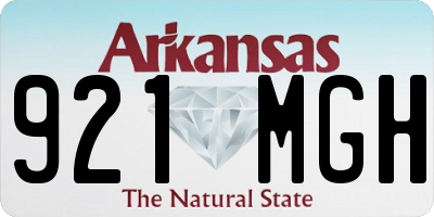 AR license plate 921MGH