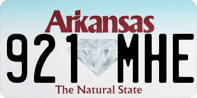 AR license plate 921MHE