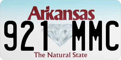 AR license plate 921MMC