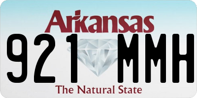 AR license plate 921MMH