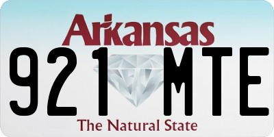 AR license plate 921MTE