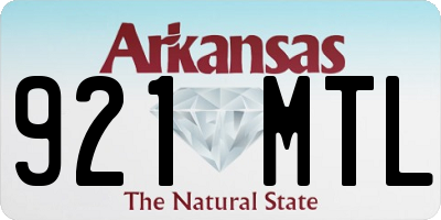 AR license plate 921MTL
