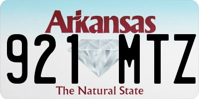 AR license plate 921MTZ