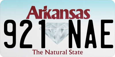 AR license plate 921NAE