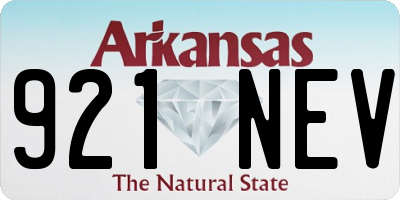 AR license plate 921NEV