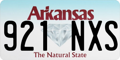 AR license plate 921NXS