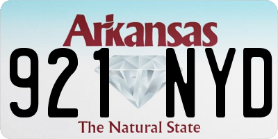 AR license plate 921NYD