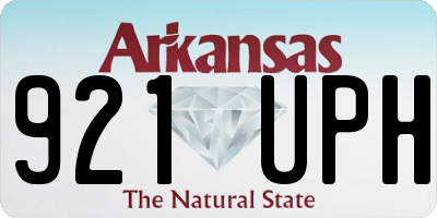 AR license plate 921UPH