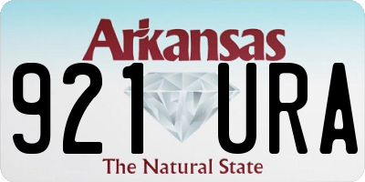 AR license plate 921URA