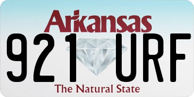 AR license plate 921URF