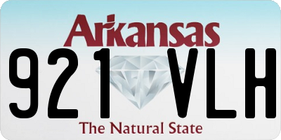 AR license plate 921VLH