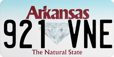 AR license plate 921VNE