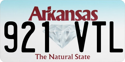 AR license plate 921VTL