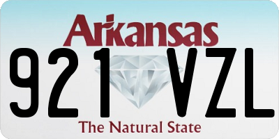 AR license plate 921VZL